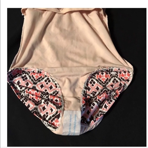 Merona One Piece Halter Bathing Swimsuit SP New - Picture 6 of 7